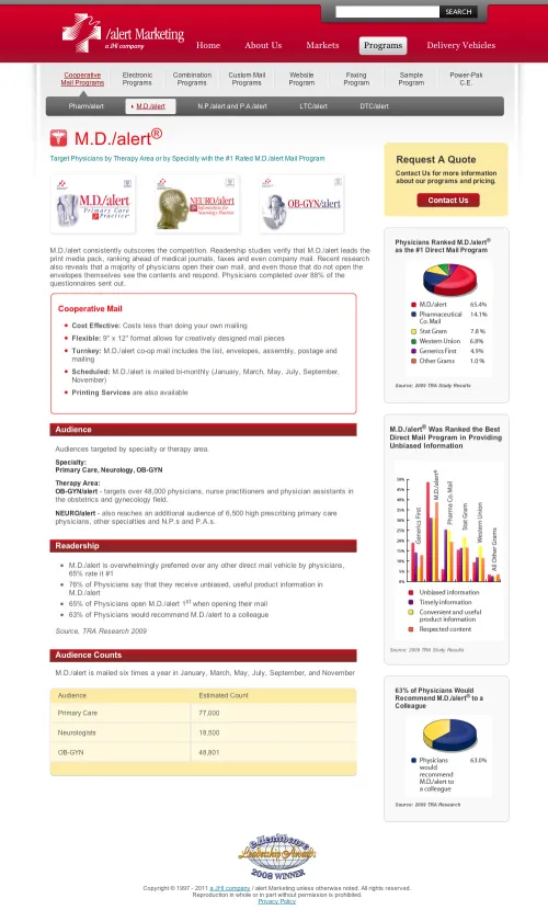 Alert Marketing Website 3