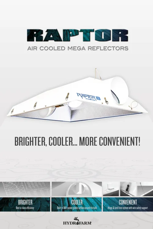 Hydrofarm Posters - Raptor Reflector